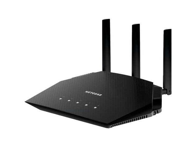 Netgear RAX10100NAS 4-Stream Dual-Band WiFi 6 Router with NETGEAR Armor&#0153; & NETGEAR Smart Parental Controls&#0153;