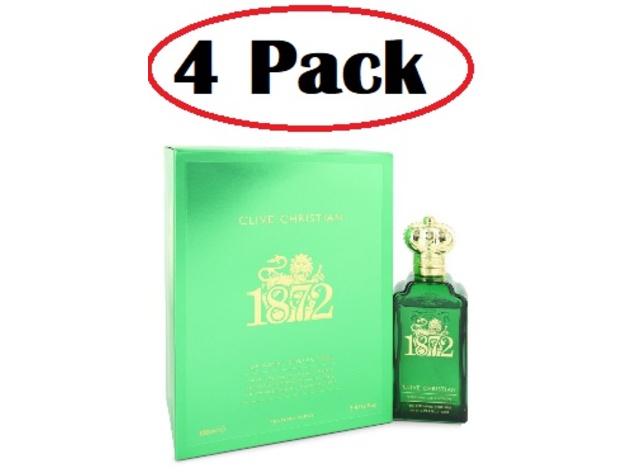 4 Pack of Clive Christian 1872 by Clive Christian Perfume Spray 3.4 oz