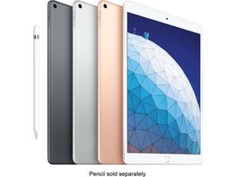 Apple iPad Air 3rd Gen 10.5" 64GB - Silver (Refurbished: Wi-Fi Only) + Accessories Bundle 