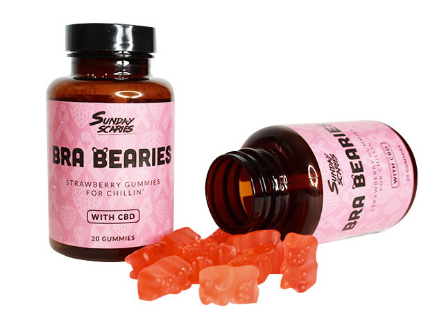 Strawberry CBD Gummies with Vitamin C