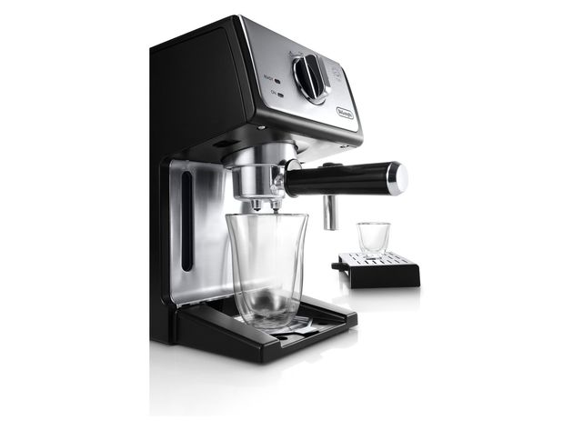 DeLonghi ECP3420 Bar Stainless Steel Pump Espresso and Cappuccino Machine, Black (New Open Box)