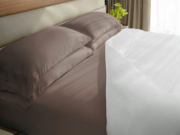 Cariloha Classic Bamboo Bed Sheet Set (Linen/King)