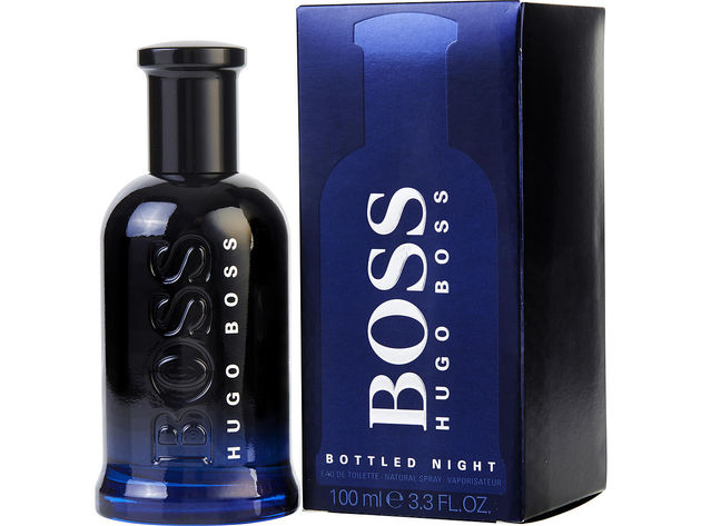 BOSS BOTTLED NIGHT by Hugo Boss EDT SPRAY 3.4 OZ 100 Authentic