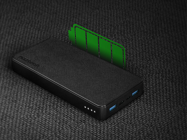 Naztech 20,000mAh 18W PD + QC3.0 Fabric Power Bank