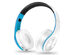 Multicolor Studio Headphones (White/Blue)