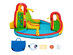 Kids Inflatable Water Slide Park with Climbing Wall Water Cannon and Splash Pool 