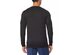 32 Degrees Men's Ultra Lux Long-Sleeve Sleep T-Shirt Black Size Medium