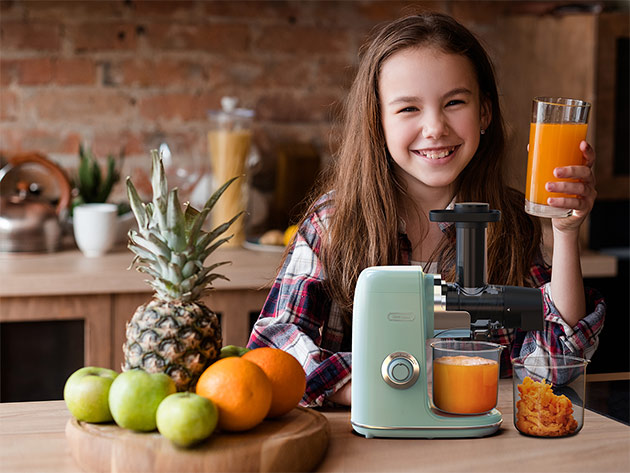 Hazel Quinn Electric Kettle, 2-Slice Toaster and Slow Juicer Complete Kitchen Appliance Bundle
