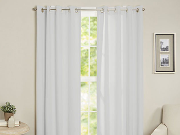 Maria Thermal Blackout Grommet-Top Curtain: 1 Panel