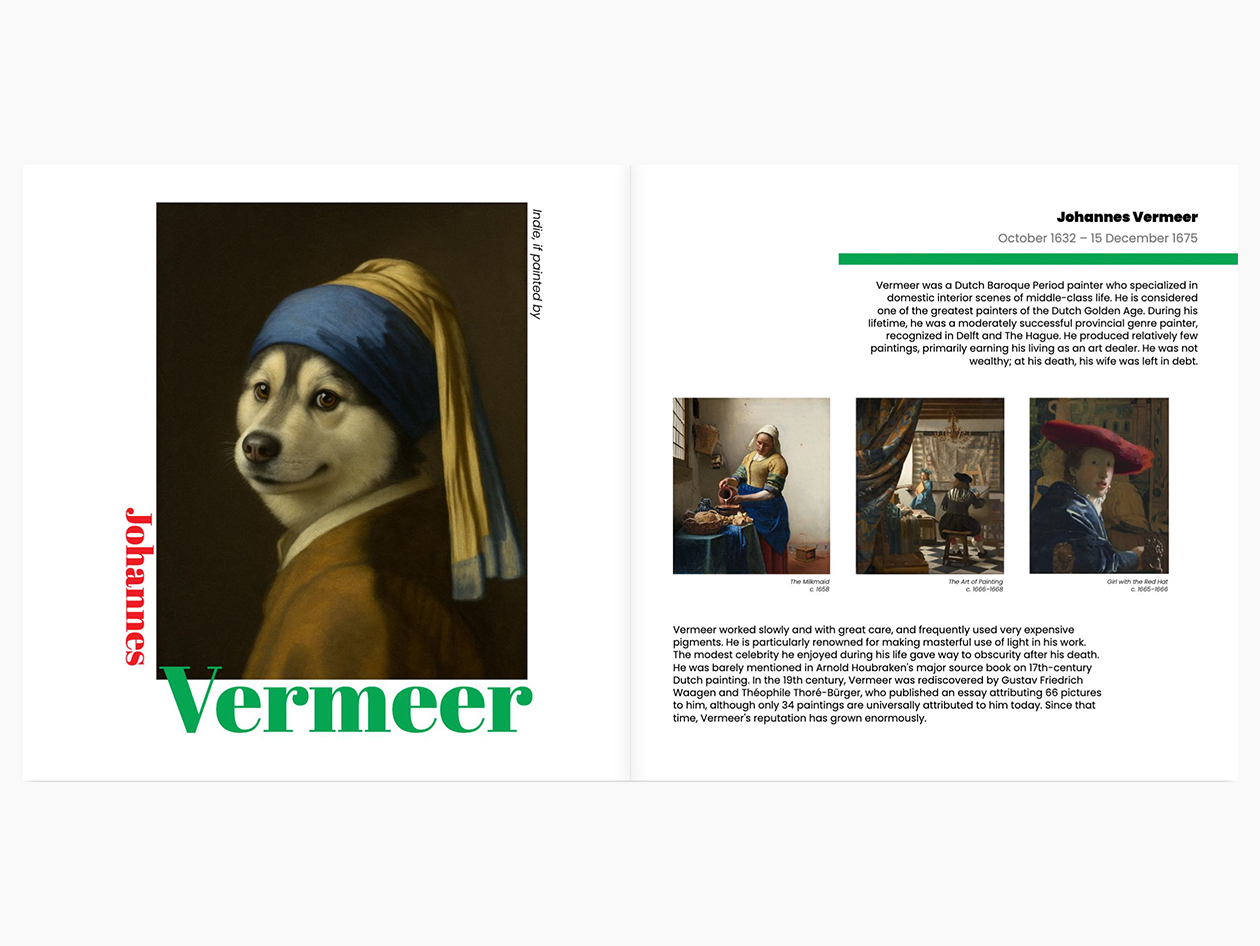 If Famous Artists Painted Your Pet - Personalized Book Hardcover (Redemption Voucher)