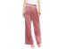 INC International Concepts Women's Velvet Wide-Leg Paperbag Pants Pink Size Medium