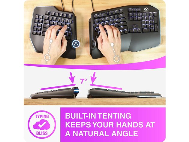 Cloud Nine C989 ErgoFS Ergonomic Mechanical Split-Keyboard