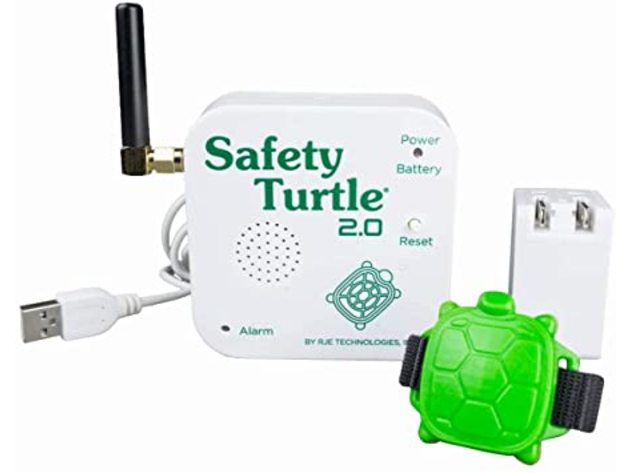 Safety Turtle ST500 Immersion Pool/Water Alarm Kit for Your Child's Safety (Used, Open Retail Box)