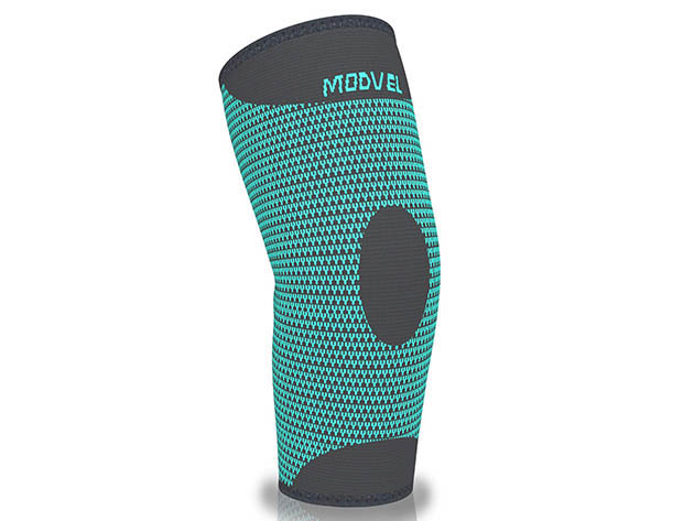 MODVEL Knee Compression Sleeve for Pain Relief (Turquoise/XL)