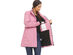 HELIOS: The Heated Coat for Women (Rose/XL)