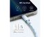 Anker 331 USB-C to Lightning Cable Glacier Blue / 3.3ft