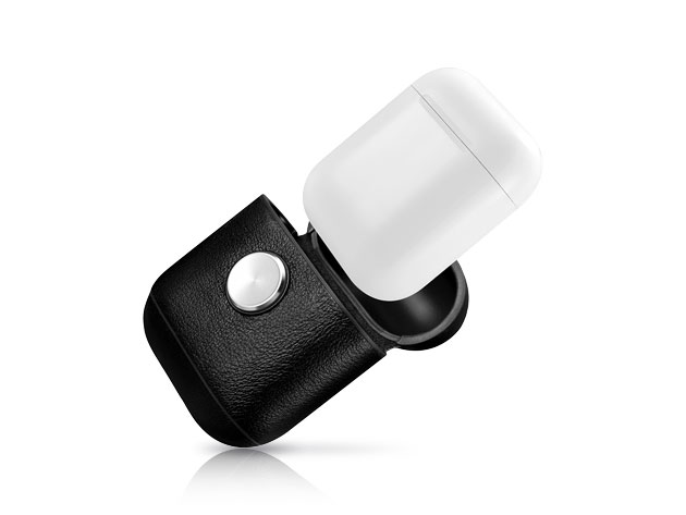 ZenPod Spinning Case for AirPods (Black/Silver)