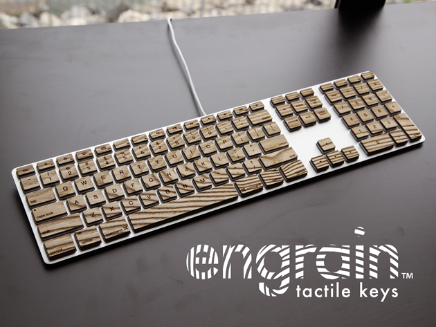 Engrain Tactile Keys: Bring A Natural Touch To Your Mac Keyboard (Large Wired)