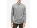 Calvin Klein Men's Slim-Fit French Placket Shirt Gray Size Large