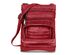 Krediz Leather Crossbody Bag for Women (Regular/Red)