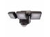 Defiant 1000 Lumen 180 Degree Outdoor Bronze LED Battery Motion Activated Dusk-to-Dawn Flood Light (New Open Box)