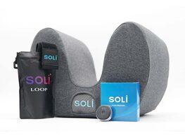 Soli Audio Pillow + Accessories Bundle (Charcoal)