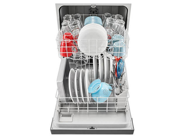 Amana ADB1400AGS 63 dBA Stainless Dishwasher with Triple Filter Wash System