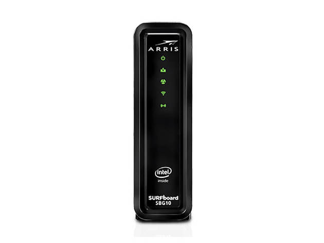 ARRIS SBG10 SURFboard DOCSIS 3.0 Cable Modem And Wi-Fi Router