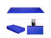 Costway Blue 4'x8'x2" Thick Folding Panel Gymnastics Yoga Mat Gym - Blue
