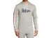 Tommy Hilfiger Men's Signature Stripe Hoodie Gray Size Large Size Small