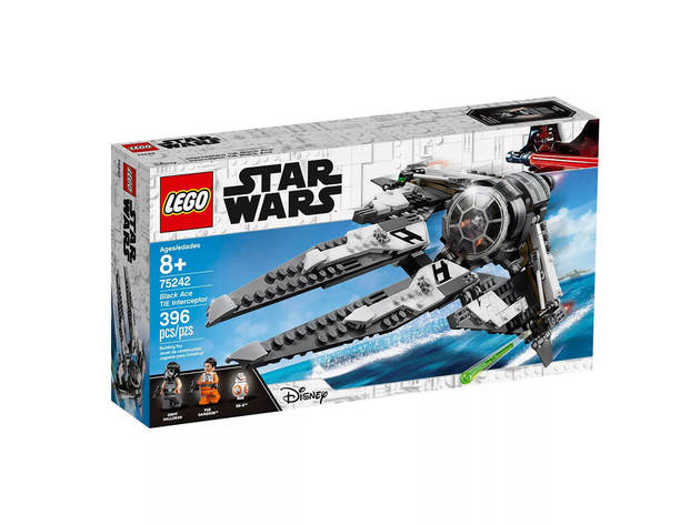 LEGO 75242 Star Wars Resistance Black Ace TIE Interceptor Building Kit