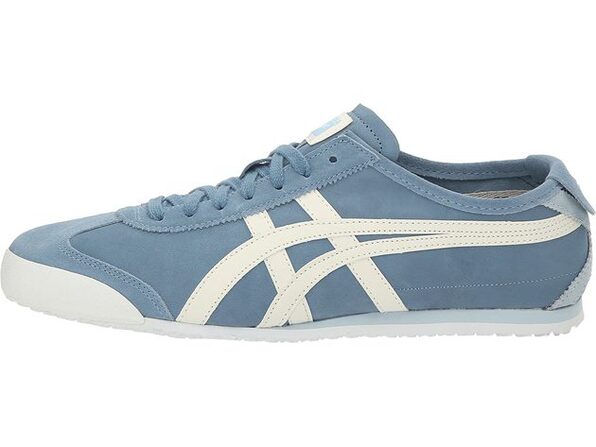 Til ære for ambition fotografering Onitsuka Tiger Unisex Mexico 66 Vulc Su Sneakers, Size 6 1/2 Men and 8  Women, Blue Heaven/Whisper White | StackSocial