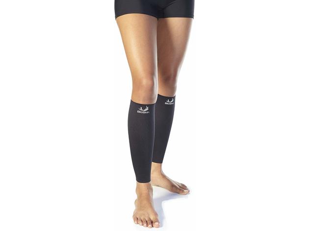 BioSkin Hypoallergenic Breathable High-level Medical Grade Compression Calf Sleeves, XX-Large