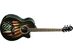 Oscar Schmidt 6 String OG10CE Cutaway Acoustic-Electric Guitar, USA Flag Graphic (new)
