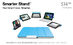 The Smarter Stand Clips for iPad (Dark Grey)