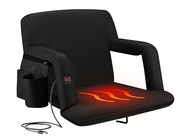 Heated best sale stadium chairs