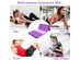 Costway 4'x8'x2'' Gymnastics Yoga Mat Thick Folding Panel Gym Purple/Pink 