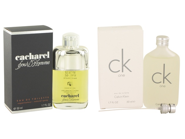 Gift set  CACHAREL by Cacharel EDT Spray 1.7 oz And  CK ONE EDT Pour/Spray (Unisex) 1.7 oz