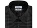 Calvin Klein Men's Infinite Color Slim-Fit Non-Iron Stretch Check Dress Shirt Gray Size 14-32-33