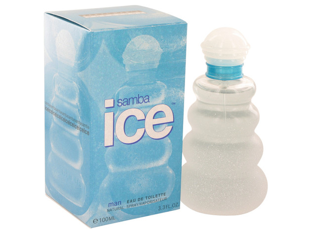 3 Pack Samba Ice by Perfumers Workshop Eau De Toilette Spray 3.4 oz for Men