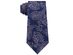 Michael Kors Men's Blue Paisley Silk Neck Tie Navy Size Regular