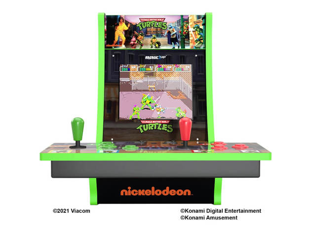 Arcade1up TMNT2PCC Teenage Mutant Ninja Turtles 2 Player Countercade