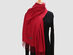 Lavisha Cashmere-Blend Shawl (Christmas Red)