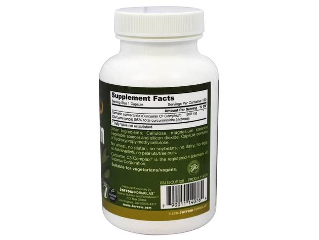 Jarrow Formulas - Curcumin 95 500 mg. - 120 Capsules