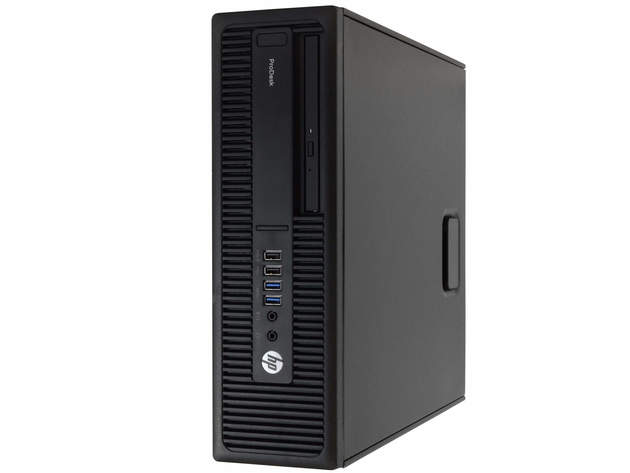 HP ProDesk 600 G2 Desktop Computer PC, 3.20 GHz Intel i5 Quad Core Gen 6, 16GB DDR4 RAM, 500GB SSD Hard Drive, Windows 10 Professional 64 Bit (Renewed)