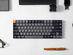 Keychron K3 QMK Wireless Mechanical Keyboard - RGB Backlight (Banana Switch/Hot Swappable)