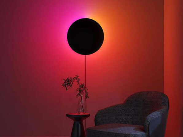 protean color changing wall light