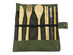 Bamboo Travel Cutlery Set (Green)