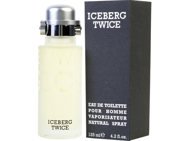 ICEBERG TWICE by Iceberg EDT SPRAY 4.2 OZ for MEN  100% Authentic