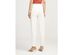 Annie Klein Women's  Crepe Bowie Slim-Fit Pants Ivory Size 14